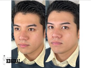 ケギライ アイブロウ 梅田店(kegirai)/眉毛/眉毛サロン メンズ/kegirai