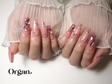 オーガン(ORGAN)/ラメ/ミラーアートネイル