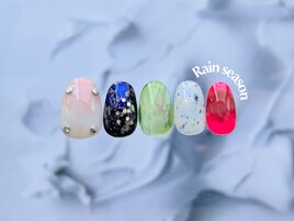 梅雨限定★季節定額デザイン