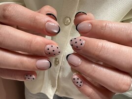 【ショートネイル大人デザイン】