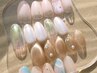 【定額コース¥6,600】+パラジェル¥1,100★350種類のデザインあり★