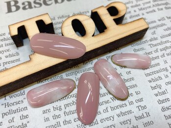 ニュアンス ピンク大理石