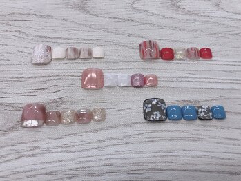 キャンアイドレッシー 本庄上里店(Can I Dressy)/3月フット定額デザイン￥6500