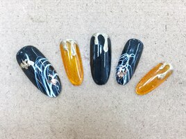 ハロウィンネイル