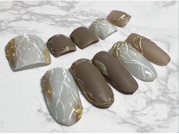 ネイルサロン 爪/冬ネイル