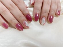 キキネイル たまプラーザ店(kikinail)/3月定額A シェルネイル