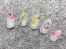 ネイルサロンアンドスクール アイビー(IVY)/インクでニュアンス