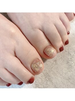クリーム(Nail Atelier CREAM)/フットネイル