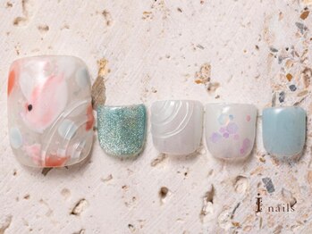 アイネイルズ 吉祥寺店(I nails)/金魚ネイル