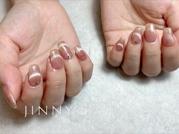 ジニーズ(JINNY'S)/【ハンド】ちゅるん系ネイル