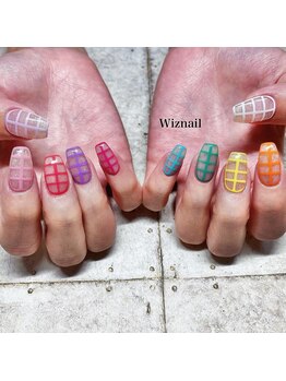 ウィズネイル(Wiznail)/海外ネイルカラフル