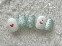 エイミー 大宮店(AMY)/雪だるまネイル