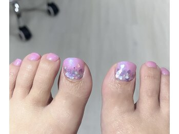 ハート散りばめ！