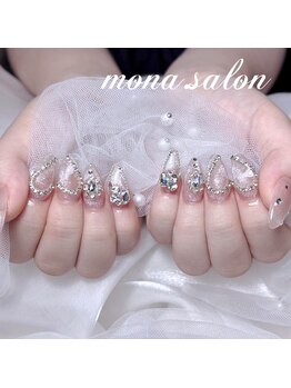 モナサロン(Mona salon)/キラキラチェーンネイル