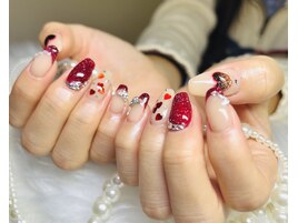 ハートネイル/バレンタイン
