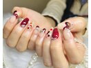 ハートネイル/バレンタイン