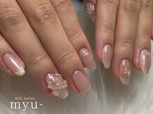 ミュー 表参道(myu-)/シンプルネイル