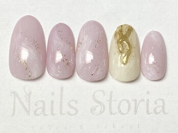 ネイルズ ストーリア(Nails Storia Salon&School)/シンプルデザイン