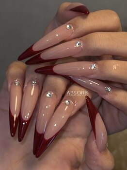 アブソーブの写真/初めての方でも安心して「長さ出し」に挑戦できる、技術力と丁寧なカウンセリングが魅力のネイルサロン♪