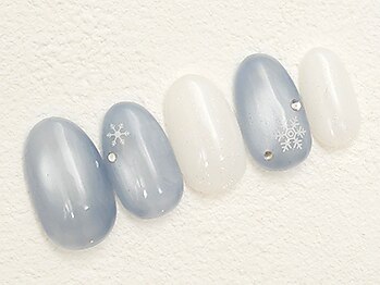 ワンラブネイルズ 新橋店(OneLoveNails)/【定額】5490円★冬ネイル