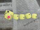イエロー薔薇フットネイル
