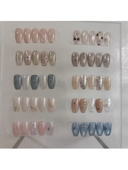 マーレ(mare)の写真/大人気の定額デザイン！おしゃれなかわいい系～季節に合わせたトレンドデザインまで☆お得なクーポンも◎

