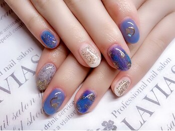 プロフェッショナル ネイルサロン ラヴィアス(LAVIAS)/【ジェル】10本アートし放題