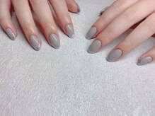 モレリア(morelia)/冬ネイル　フレンチネイル