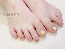ティンバーネイルアンドアイラッシュ(Timber)/【FOOT】しっかりアートコース
