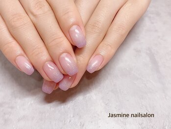 ジャスミンネイルサロン(Jasmine)/ラメグラデーションネイル