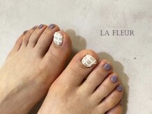 ラ フルール(La Fleur)/Foot 親指アートモデル