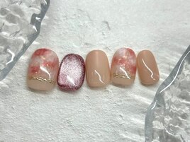 ニュアンスネイル/春ネイル