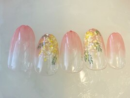 ミモザネイル