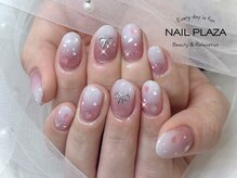 ネイルプラザ 河原町OPA店(NAIL PLAZA)/バレンタインネイル