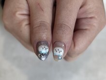 岡本施術・手書きちぃかわネイル