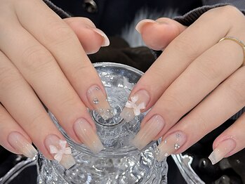 エコー(Echo)/ガーリーリボンネイル