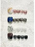 【フット5月限定★定額デザイン】フットバス込み¥7500