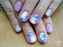 フラワーネイル
