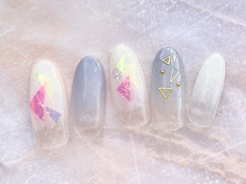 ネイル サロン ターラ 吉祥寺(nail salon Tara)/ポップなホイルネイル