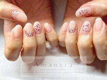 アマネラ(Amanera)/押し花ネイル