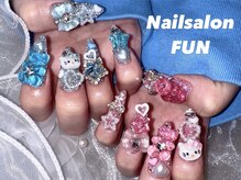 ファン(FUN)/★チップ10本アート乗せ放題