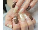 シンプルベージュネイル☆