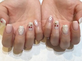 さくらんぼネイル