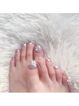 ファンネイル 心斎橋店(Fun nail)/フットデザインコース ¥6500