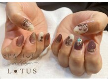 ロータス Lotus/マグネットお花ネイル