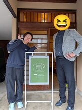 スラープ バイ はりきゅう院米山(slaap)/お客様とのツーショット☆