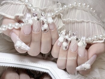 リンドネイル バイ モカ アンド ララ(Lind nail by moca and LaLa)/【mio】チェック/うめつくし
