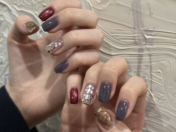 サトリネイルルーム(Satoril..nail room)/色遊び♪/monthly design
