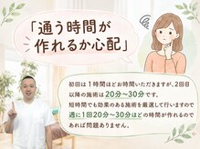 修学院整骨施術院の雰囲気（1回の施術は20分～30分です【腰痛/肩こり/整体/骨盤矯正/姿勢】）