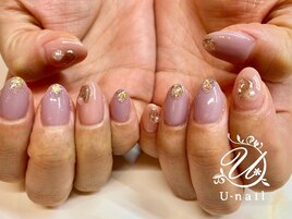 シンプルニュアンスネイル